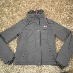 Hollister women’s gray Jacket Small